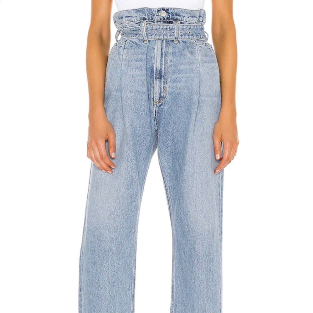 AGOLDE PAPERBAG JEANS